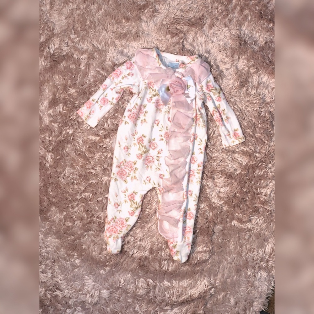 BABY ROMPER JUMPSUIT FLORAL